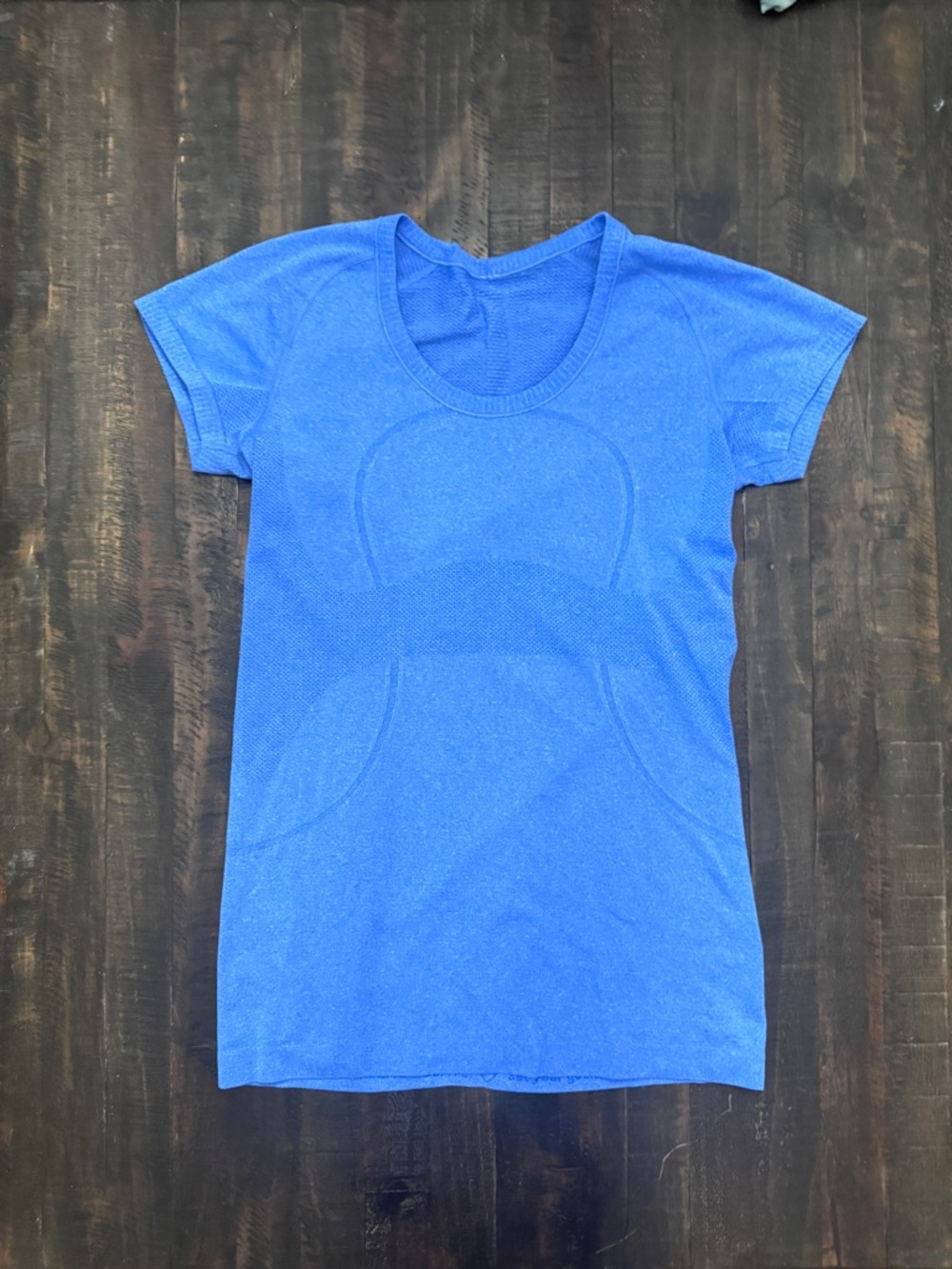 Lululemon Swiftly Tech Short Sleeve Scoop Neck Blue